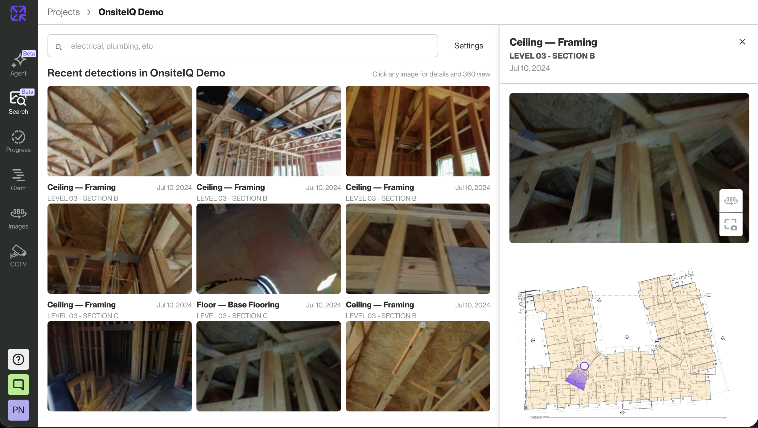 MVP of AI image search design