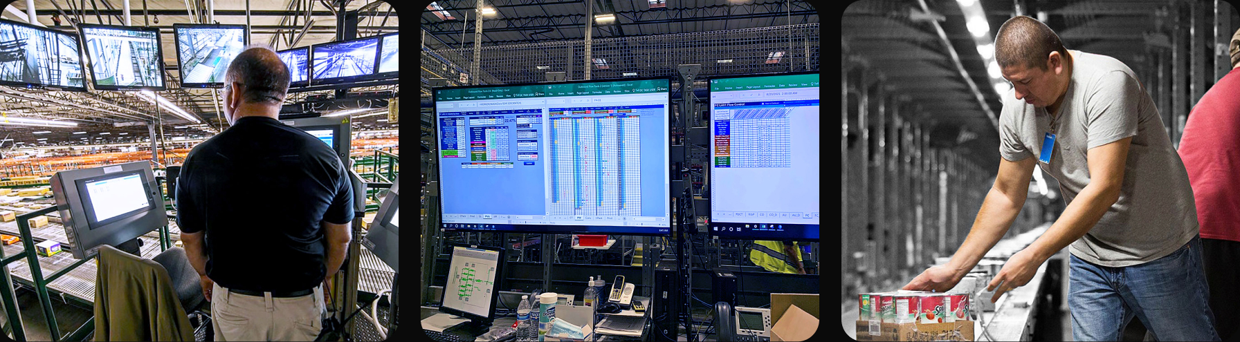 Warehouse environments where injuries occurred